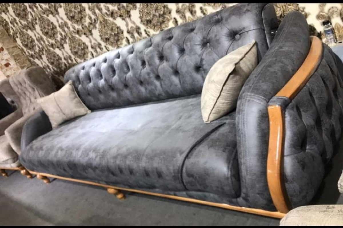 مبل چستر لیندو؛ سوپر راش گرجستان نشیمن دوبل 7 نفره منزل