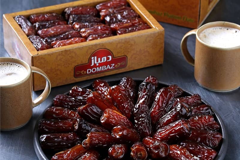 خرما پیارم ویژه دمباز؛ گوشتی پوست نازک حاوی کلسیم منیزیم Date