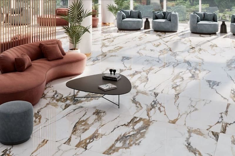 کاشی سرامیک نیلو؛ مربع طرح دار ضد آب (درجه یک دو سه)