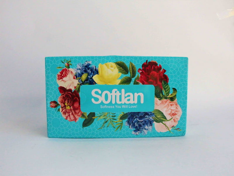 دستمال کاغذی سافتلن طرح باغ بهشت؛ ظاهر زیبا 3 لایه کاربرد مجلس اداره Softlan