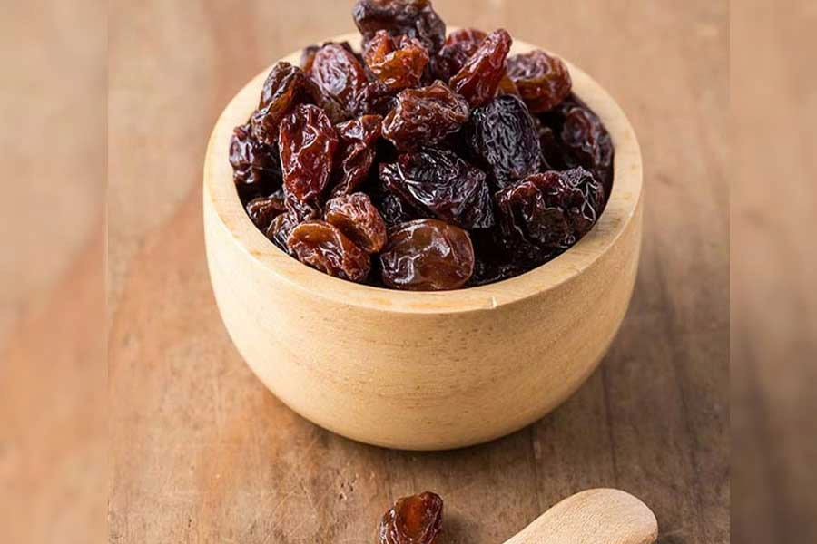 کشمش تقویتی؛ مویز آنتی اکسیدان گرانول 3 رنگ سبز زرد قهوه ای