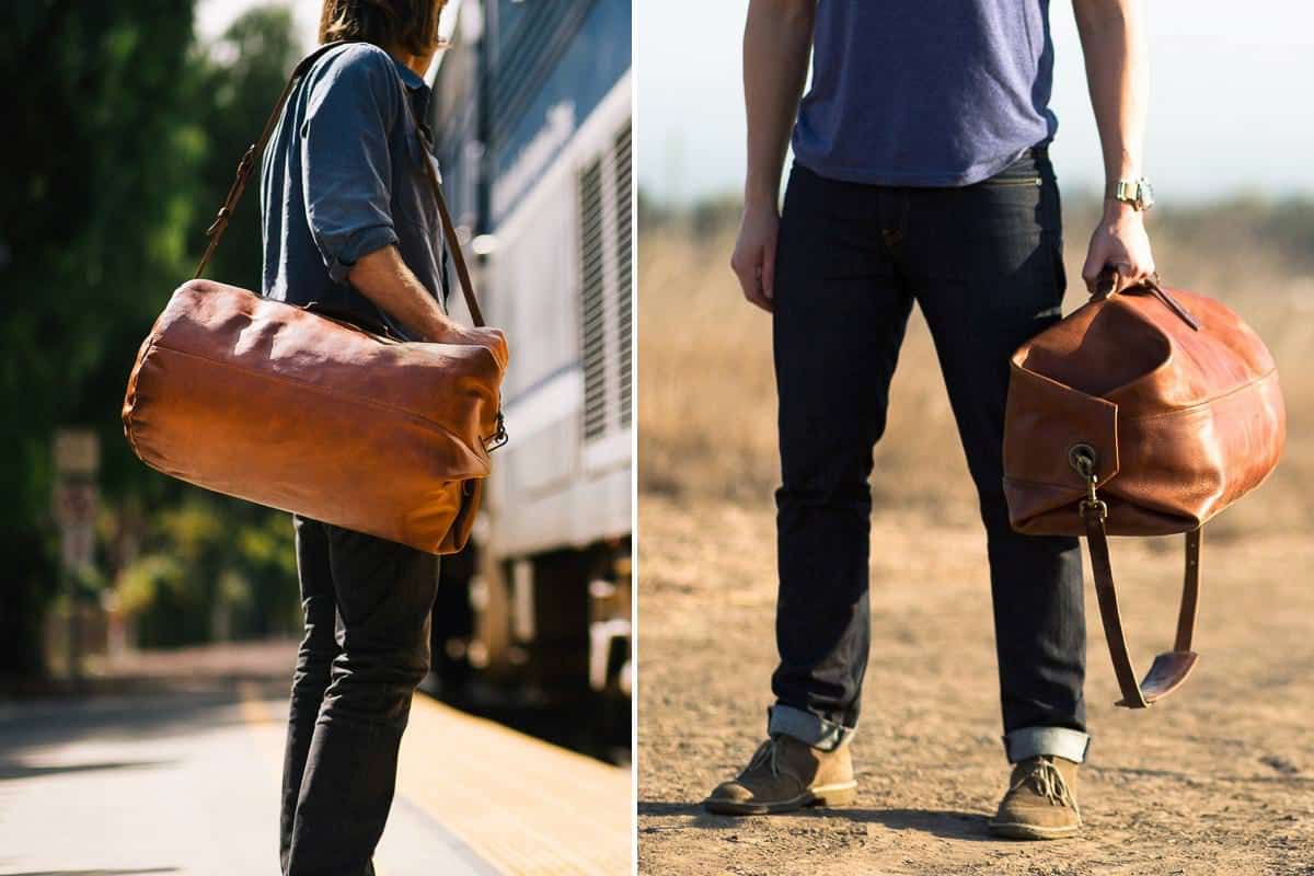 چرم بوفالو سفید کرمان؛ کیف کفش کمربند 2 رنگ مشکی قهوه ای