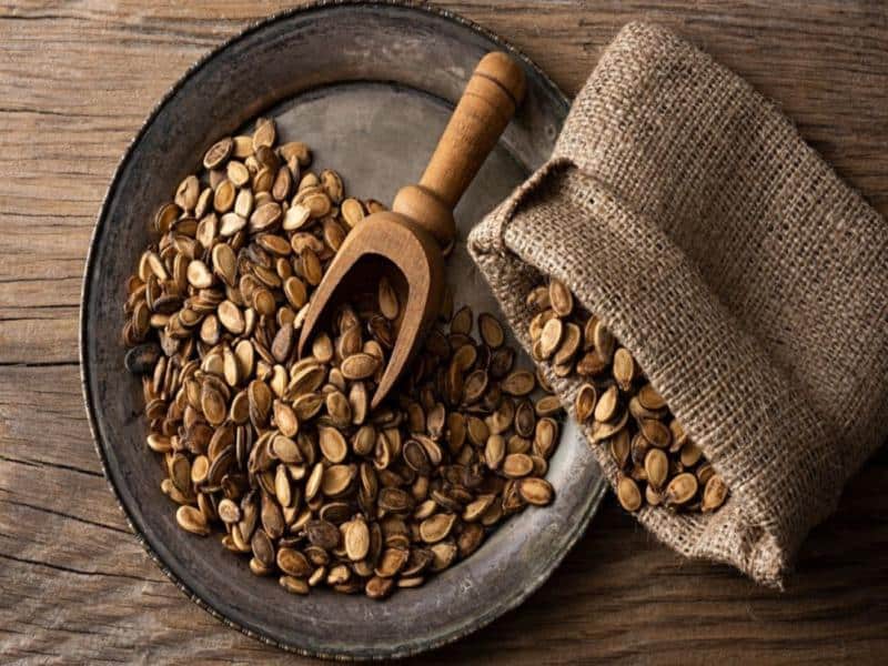 تخمه هندوانه محبوبی؛ درشت متوسط طعم دار بو داده خام (فله بسته بندی)