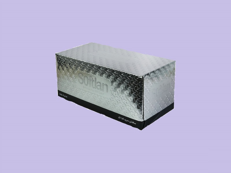 دستمال کاغذی سافتلن نقره ای؛ نرم لطیف 2 کاربرد هتل رستوران