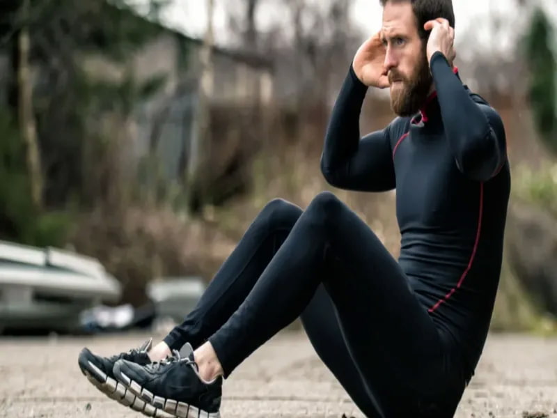 لباس گرم ورزشی مردانه؛ ضد حساسیت آلرژی کجراه کتان Tergal