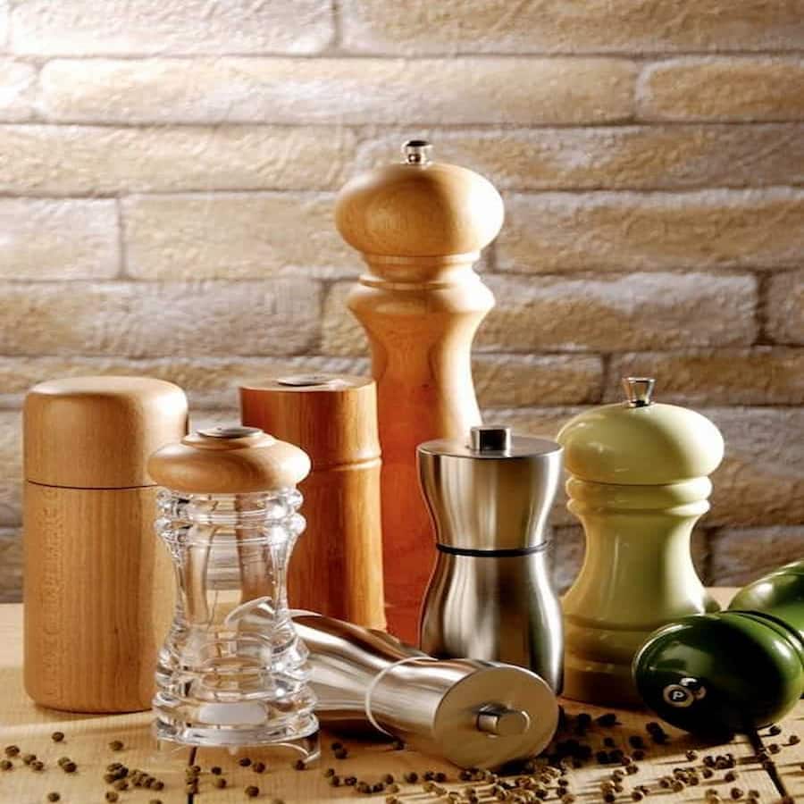 نمک ساب؛ برقی دستی 3 جنس سرامیکی چوبی فلزی