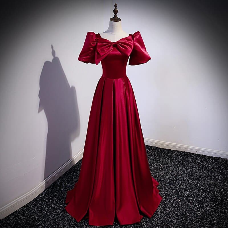 لباس مجلسی نوجوان دخترانه؛ گیپور مخمل (M L XL) ساتن silk