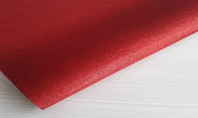 چرم اکلیلی قرمز (لمه) ضد خش مقاوم کار هنری تزئینی