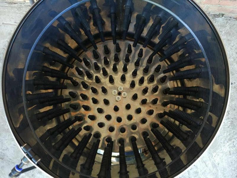 دستگاه پرکن مرغ در دزفول؛ ضد زنگ وزن سبک موتور کلید کنترل آب ولرم