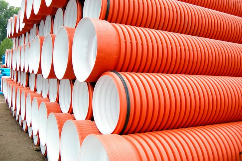 لوله و اتصالات آب و فاضلاب؛ گالوانیزه پلیکا پلی اتیلن فلزی (90 160 400) میلی متر