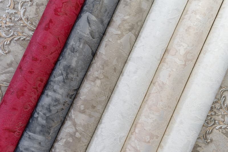 پارچه مبلی قابل شستشو؛ طرح دار ساده 3 جنس چرم مخمل Polyester