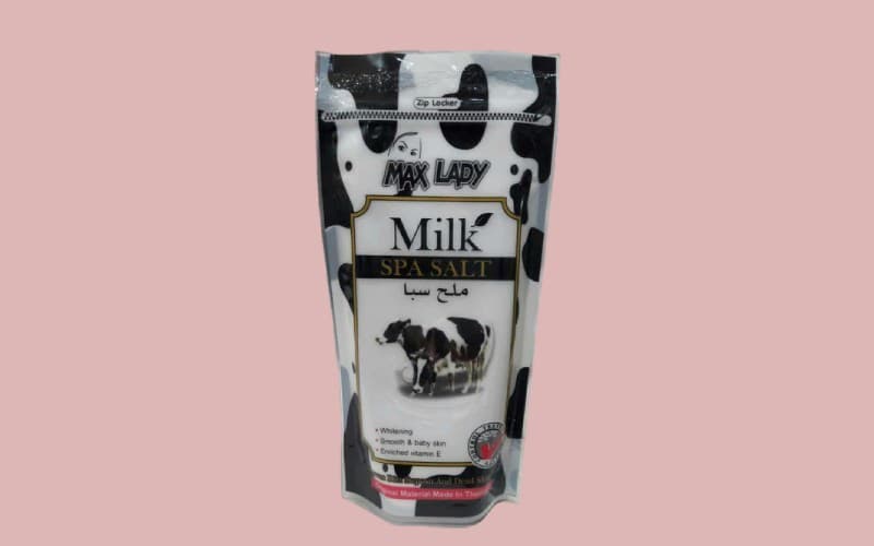 نمک بدن مکس لیدی؛ پودر لایه بردار پرتقال نعنا Max Lady