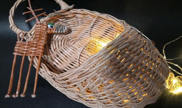 سبد حصیری حمل نوزاد؛ بادوام قابل شستشو سبک basket