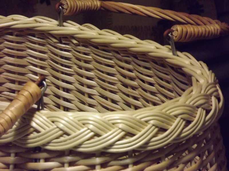 سبد حصیری برای لباس؛ بادوام طبیعی قهوه ای تولید iran