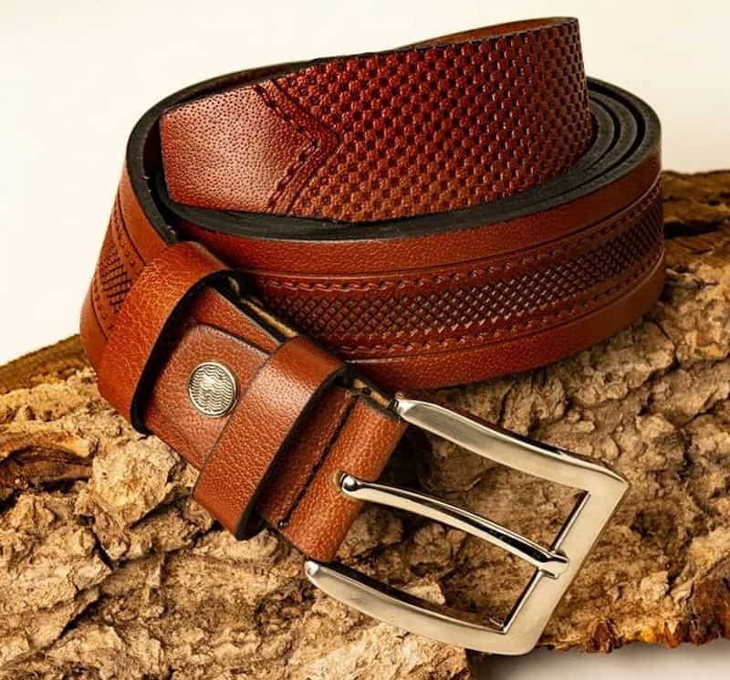 چرم خام کمربندی؛ گاو گوسفند بز 2 طرح زنانه مردانه