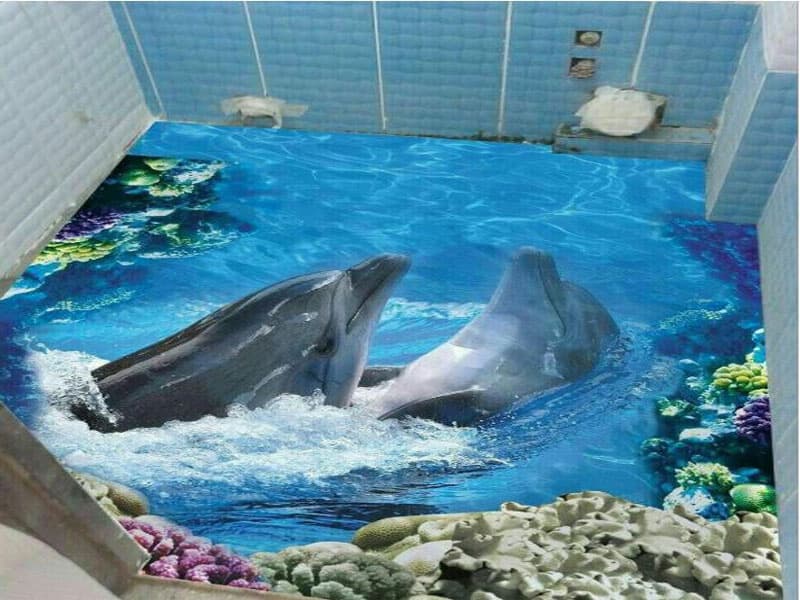 کاشی سه بعدی منظره (سرامیک) ضدخش ضدسایش گرانیت پرسلان