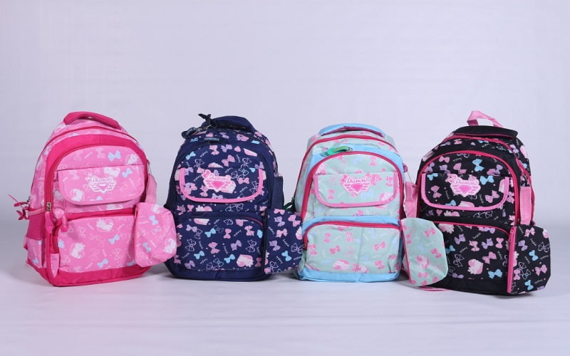 کیف کوله مدرسه؛ گنجایش بالا عدم کمر درد 3 کیلوگرم (10 cm)