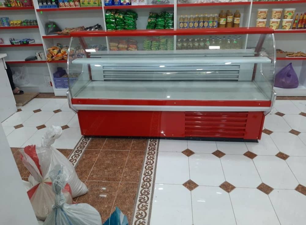 یخچال پشت ویترینی؛ آلومینیوم صنایع شیمیایی دارویی لامپ LED