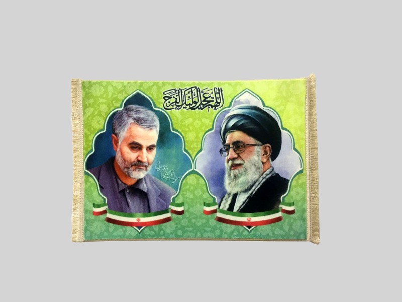 تابلو فرش چهره در تبریز؛ ماشینی دستباف 2 جنس ابریشم کرک (20*30 30*40) سانتی متر