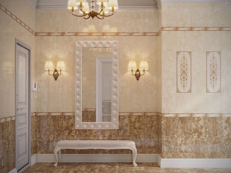 کاشی کف ساختمان؛ استحکام بالا مقاوم عدم تغییر رنگ کوچک بزرگ Floor