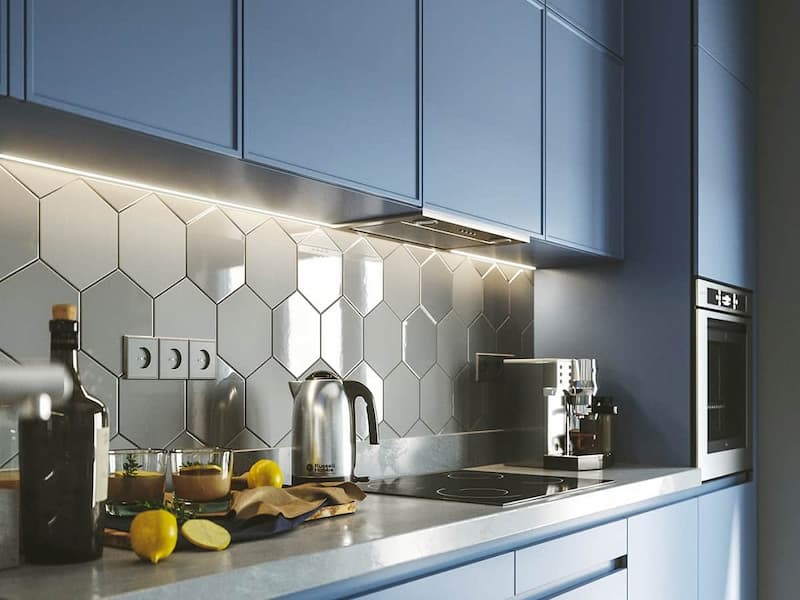 کاشی آشپزخانه چسبی؛ مقاوم تنوع بالا (طرح رنگ) ضد ضربه رطوبت tile