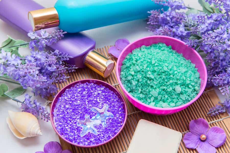 نمک بدن؛ پودری آلوئه ورا عسل کاهش التهاب 200 گرمی