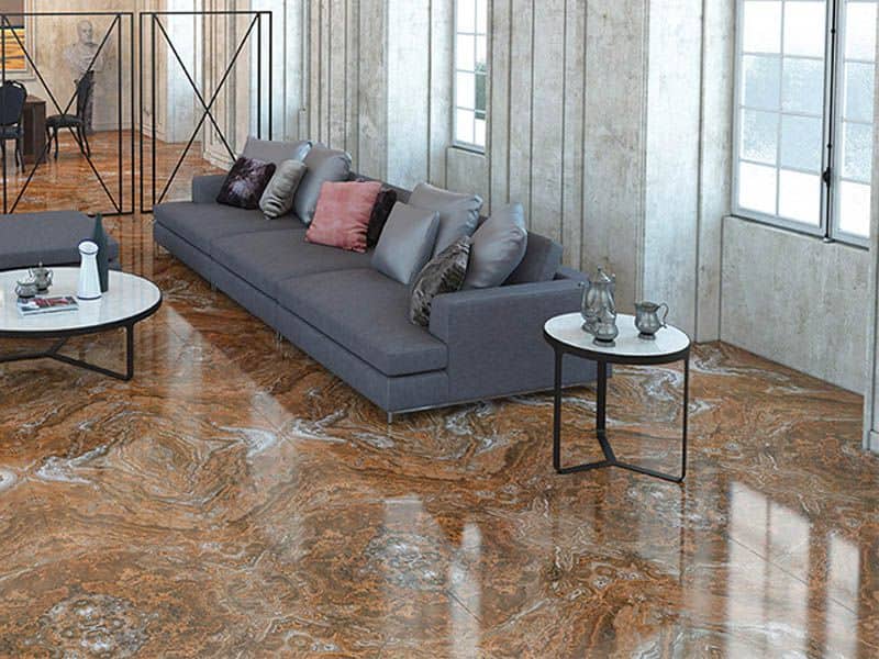 سنگ تزئینی کاشی سرامیک؛ مرمر گرانیت کریستال 2 طرح رگه دار روستیک