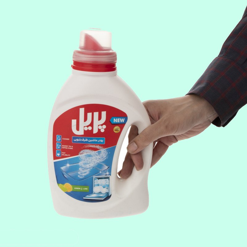 مایع ظرفشویی پریل سفید؛ 2 نوع قوطی پلاستیکی 4 لیتری