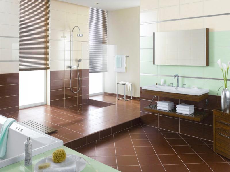 کاشی چسبی روی کاشی؛ رنگ بندی گوناگون کف دیوار ابعاد 60*60 60*90