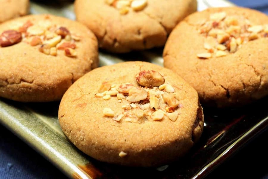 کلوچه رژیمی خانگی؛ غذای کمکی 3 طعم (خرمایی نارگیلی گردویی) protein