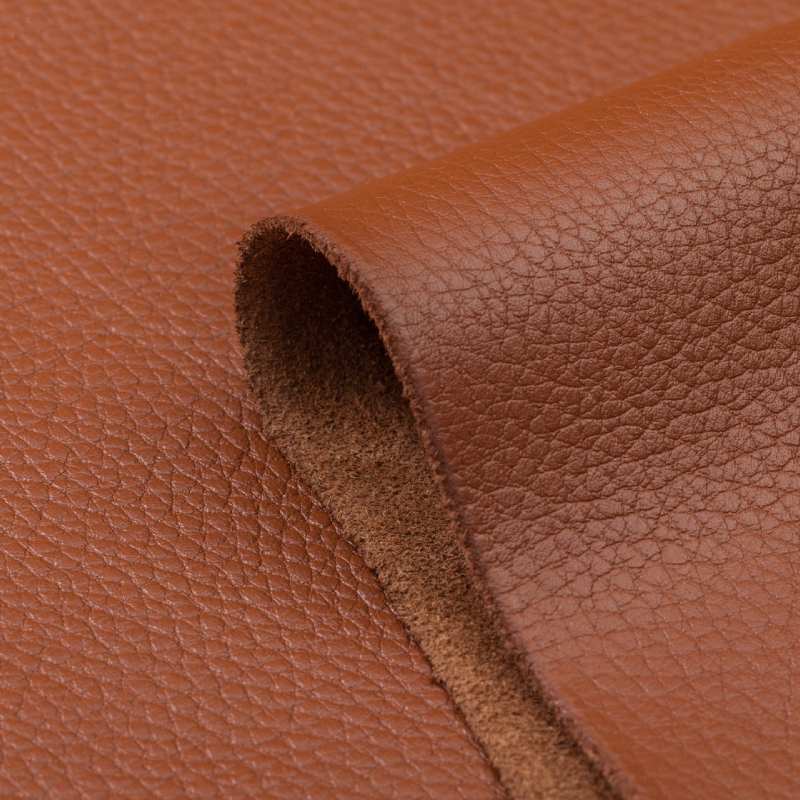 چرم پشت نمدی؛ مصنوعی تراکم بالا 3 رنگ قهوه ای زرد قرمز