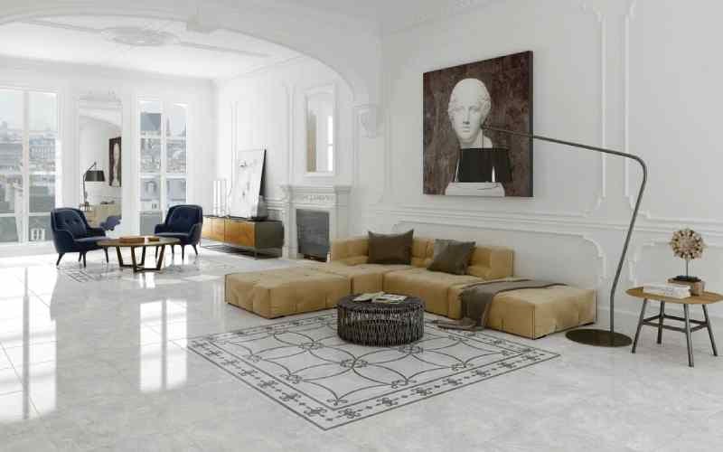 کاشی پرسلان 60*60؛ قابل شستشو دکوراسیون ضد خش مدرن