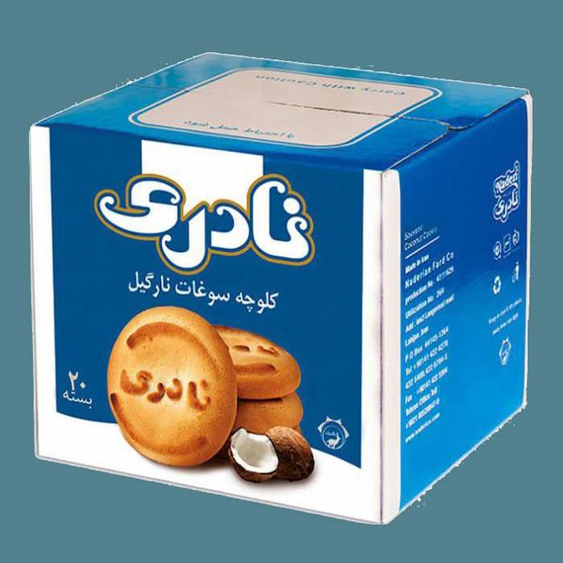 کلوچه نادری لاهیجان (کوکی) آرد گندم نرم لطیف گردو انرژی بخش