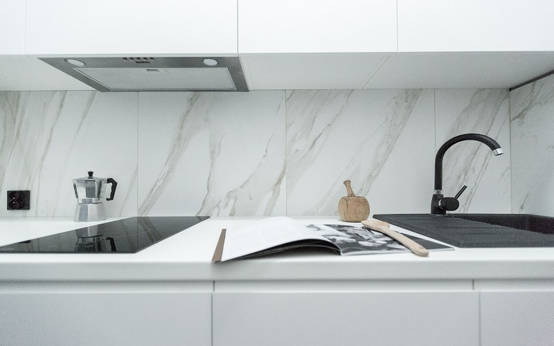 سرامیک بین کابینتی طرح سنگ؛ ضد آب مقاومت بالا آشپرخانه (Rock)