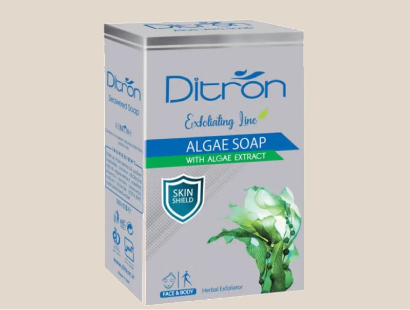 صابون لایه بردار دیترون؛ گیاهی ضدالتهاب وزن 110 گرم حاوی Vitamin E