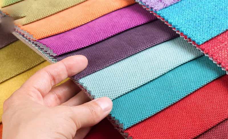 پارچه مبلی کاپریس؛ طبیعی اکریلیک پلی استری نایلونی کتان ابریشم طرح دار ساده