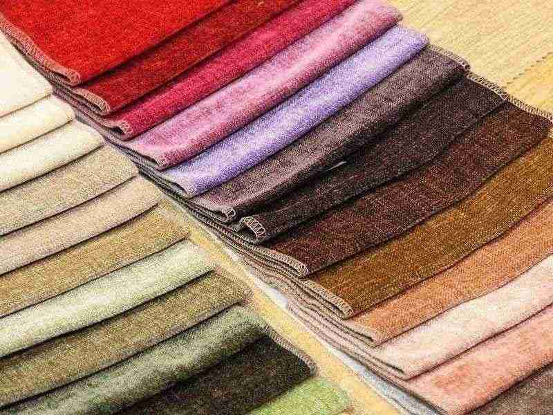 پارچه مبلی سافت چینی؛ چرم نخی ابریشمی روشن تیره Thick