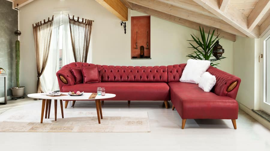 مبل چستر شیاری؛ مخمل 8 نفره لمسه دوزی دستی ماشینی