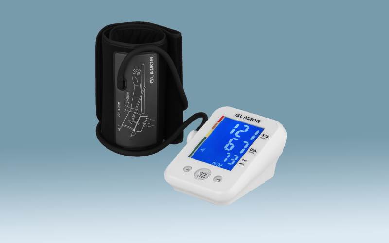 دستگاه فشار سنج دیجیتال گلامور؛ برقی شارژی صفحه LCD حافظه 250