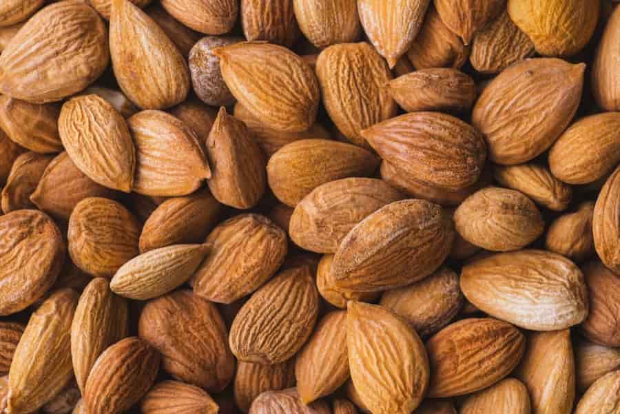 بادام تازه در بارداری؛ مامایی ربیع منقا سنگی حاوی فسفر ویتامین E