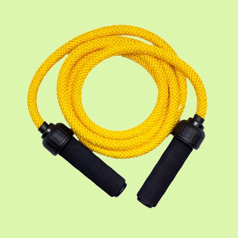 طناب ورزشی سنگین؛ دسته دار تناسب اندام عضله سازی طول 1.5 3 متر