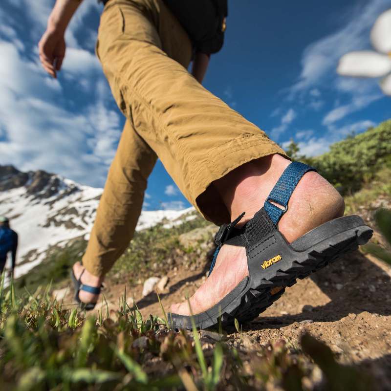 صندل کوهنوردی مردانه؛ جلو بسته جلو باز مناسب پیاده روی طولانی (ضد رطوبت ضد حساسیت)