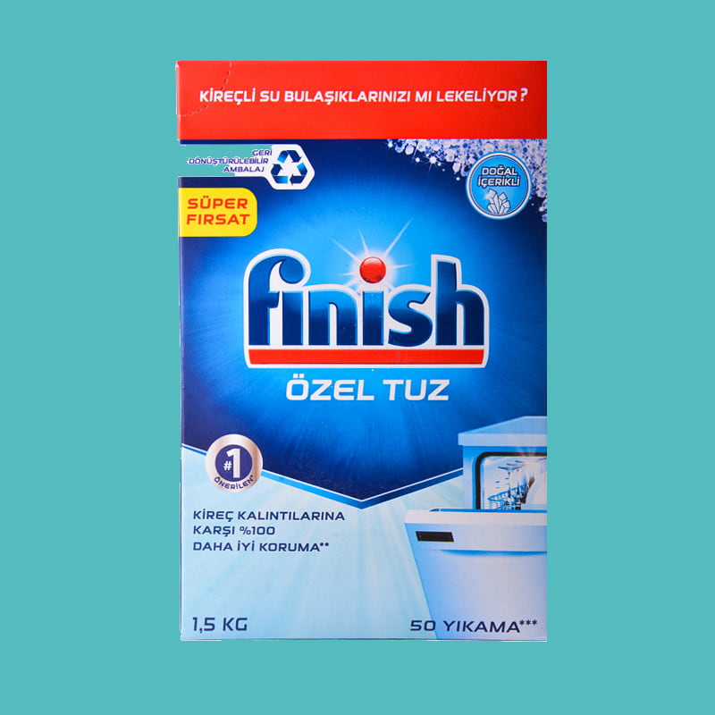 نمک فینیش؛ نرم کننده جلوگیری لکه آبی 1500 گرم