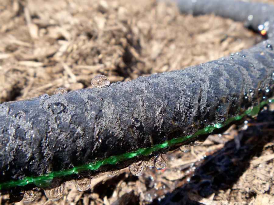 لوله اسفنجی آبیاری (متخلخل) مقاوم کود دهی سم پاشی پلی اتیلن HDPE