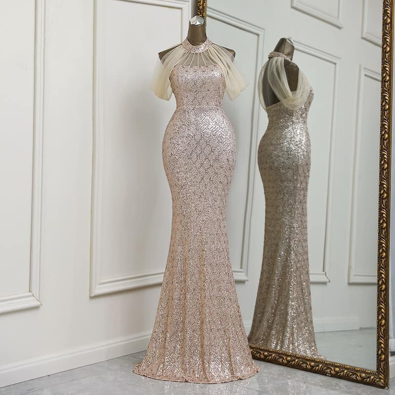 لباس مجلسی در کرج؛ ماهی دکلته پفی 3 رنگ سرمه ای زرشکی سفید