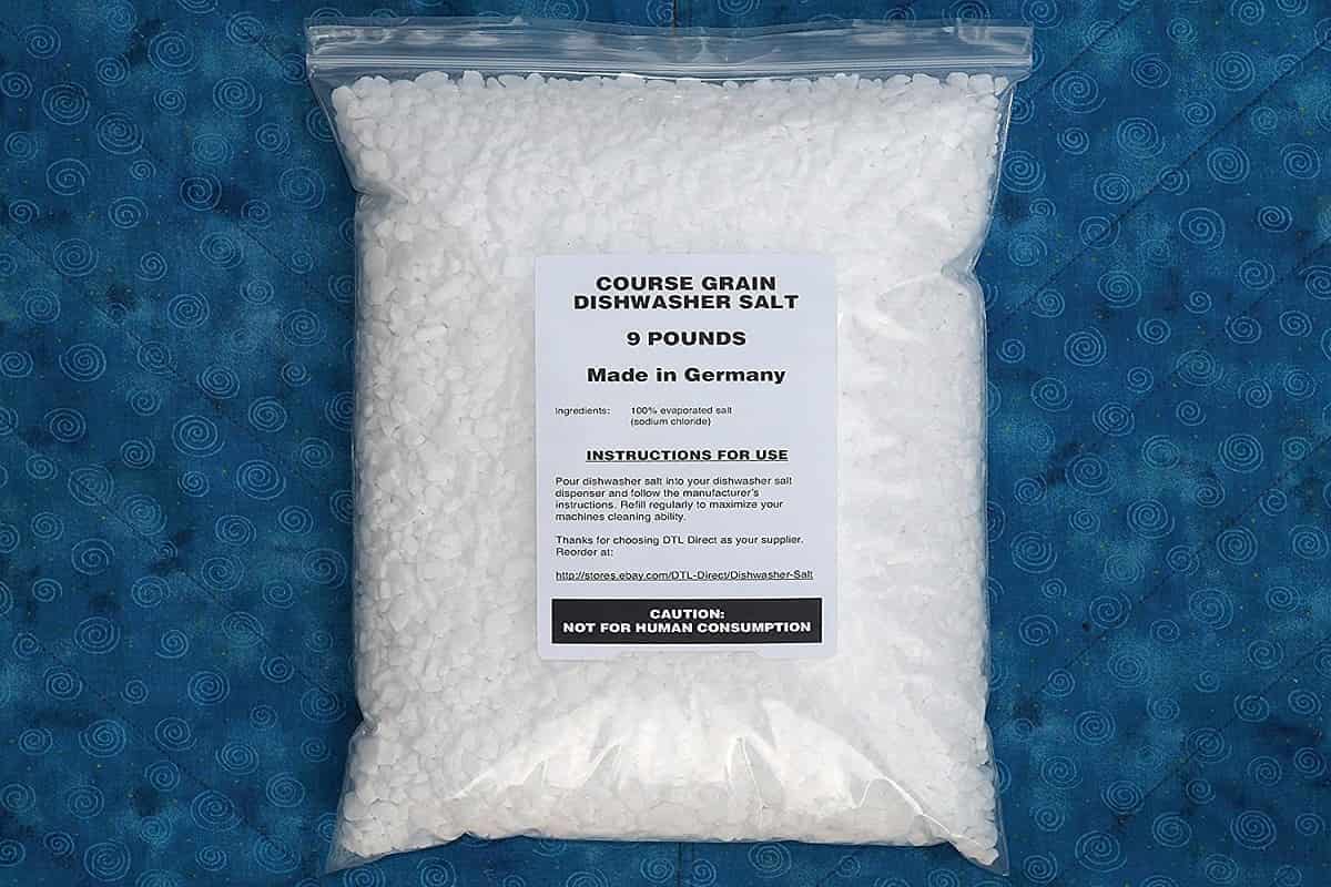 نمک ظرفشویی (Dishwasher salt) براق کننده بالا جرم گیری قوی