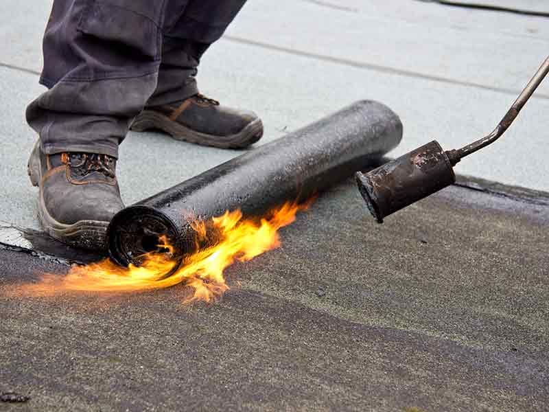 ایزوگام نسیم بام شرق؛ رو کش دار 2 لایه الیاف طبیعی قیر ضد رطوبت