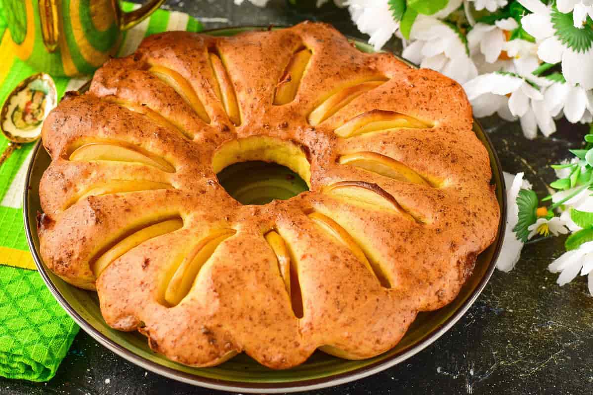 کیک وانیلی خانگی؛ نرم صبحانه تولد (1 2 3) کیلویی