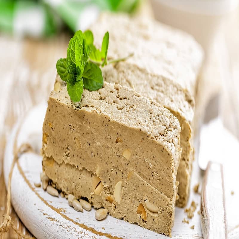 حلوا ارده گلفشان؛ تخم مرغ کنجد وانیل (50 500) گرمی