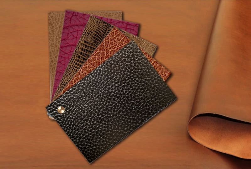 چرم فلوتر؛ قرمز زرد عسلی قهوه ای مشکی 2 نوع گاوی بزی